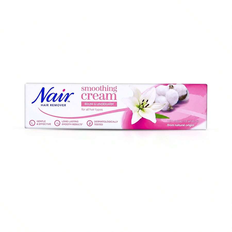 Nair Smoothing Bikini & Underarm Hair Removal Cream 100ml - Cream - View 1