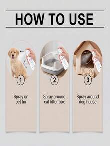 Pet Deodorizing Spray, Multi-Purpose Air Refreshing, Pet-, Easy Spray, Light Mist, Fresh Scent, Odor Elimination, Natural Mild Fragrance, Cat And Dog Friendly, Essential For Pet Owners - 50ml - View 11