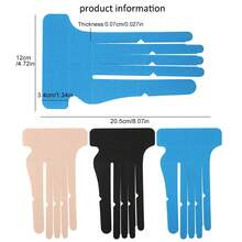10PCS Precut Kinesiology Tape For Wrist & Fingers,Wrist Tape For Pre Cut, Athletic Tape, Durable Wrist & Fingers Support - Multicolor - View 8
