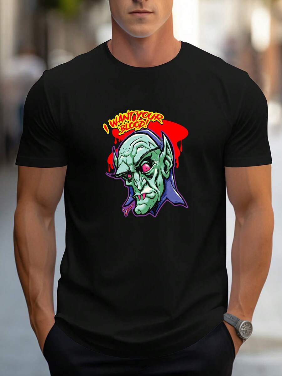 Men T-Shirts - Black - View 1