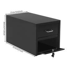 kangten Metal Parcel Drop Box For House Garden Heavy Duty Lockable Mail Box - A - View 2