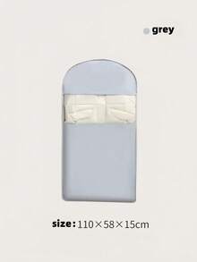 1pc New Thickened Fabric Hanging Garment Dust Cover With Transparent Window, Space-Saving Compression Bag, Suitable For Down Jackets, Shirts, Pants, Dresses And All-Season Women's Clothing - Multicolor - View 15