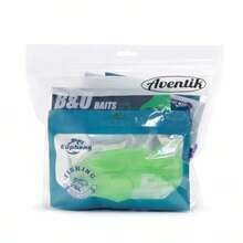 Fishing Bait Storage Bags - 10/20PACK Durable Clear Organizer For Soft Plastic Baits, Lures, Tackle And Fishing Gear - Waterproof And Reusable Size" 9.45"(10pcs - Clear - View 1