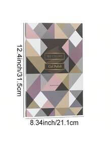 Reusable Nail Color Sample Book, Transparent Color Display, Multi-Slot Nail Tip Storage Box, Home Nail Salon Display Tool - Multicolor - View 2