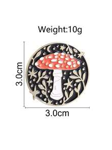 1pc "No Thoughts Only Potato" Enamel Pin, Cute Cartoon Lazy Potato Badge, Fashion Accessory For Clothing And Backpacks, Perfect Gift For Friends - Multicolor - View 3