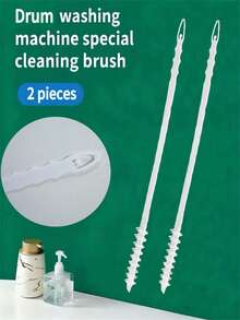 1/2/5pcs Washing Machine Drum Cleaning Brush Set, Specially Designed Long Handle Brush For Cleaning Washing Machine, Air Conditioner, Fan, Pipe, Household Cleaning Tools - Multicolor - View 14