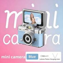 1080P HD 1.47 Inch Large Screen Mini Digital Camera, Portable Pocket Camera, 4 Filter Modes, Auto Exposure, 64GB Storage, 4x Zoom, 200mAh Battery - Multicolor - View 13