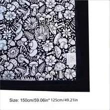 DIY 24-Color Coloring Blanket With Markers, Washable Velvet Creative Handmade Painting Blanket, Suitable For Holiday Art Activities - A - View 10