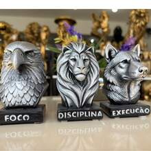 DECORAÇÃO ELEGANTE  MOTIVAÇÃO SALA,QUARTO,ESCRITORIO DE LUXO - 3pcs - Visão 3