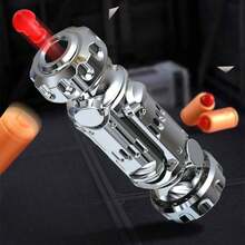 Simulation Agent Golden Finger Toy Gun Mini Finger Gun Alloy One-Click Shell Ejection Soft Bullet Gun Shock Bomb Toy Fun Interesting Gift For Classmates Friends Family Birthday - Perfect Gift - Multicolor - View 13