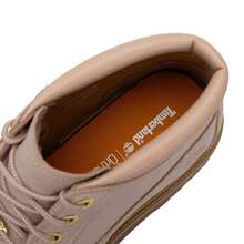 Timberland 新款防水防滑透氣中筒厚底增高女款戶外運動休閒馬丁靴 - 淺米色 - 查看 7