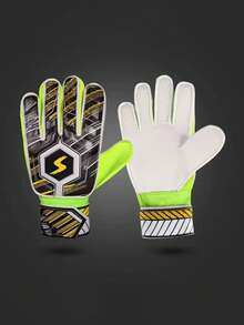 1 Pair Professional Goalkeeper Football Gloves, Anti-Slip Finger Protection, Essential For Match And Training, Back To School - Multicolor - View 14