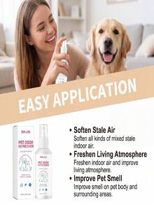 Pet Deodorizing Spray, Multi-Purpose Air Refreshing, Pet-, Easy Spray, Light Mist, Fresh Scent, Odor Elimination, Natural Mild Fragrance, Cat And Dog Friendly, Essential For Pet Owners - 50ml - View 6