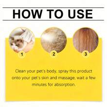 Pet Hair Care Spray | Leave-In Grooming Formula Softens Dry Hair, Reduces Frizz, Detangles Knots, Improves Coat Texture, Makes Brushing Easier | Ideal For Daily Use On Dogs And Cats - View 3