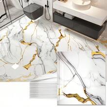 ucdfi 10/22/30 Pieces Of Imitation Ceramic Tile Floor Stickers, Easy To Clean, Suitable For Room Decor Bathroom Floor Tile Stickers,For Kitchen, Bedroom, Office, Studio, Vinyl Wallpaper Peel And Stick Can Be Removed At Will Kitchen Decor Halloween Decor - Piece By Piece - View 17