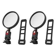 Universal Rearview Mirror Accessory For Xiaomi M365 PRO Electric Scooter Ninebot MAX G3 G2 G30 ZT3 Pro GT3 F3 E2 F2Pro F2 Plus C2Pro E8 F40 P100 Electric Scooter, Curved Mirror With 360° Rotation - Multicolor - View 14