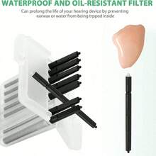 2/4PCS Hearing Aid Wax Guard Filter For Phonak, Widex And Resound Wax Traps Hear Clear Cleaning Ear Care Earwax Filters - Hearing Aid Wax Guard - View 4