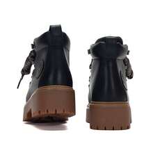 Timberland New Anti-Slip Waterproof Thick Sole Height-Increasing Women's Outdoor Sports Casual Martin Boots - Black/Brown - View 7