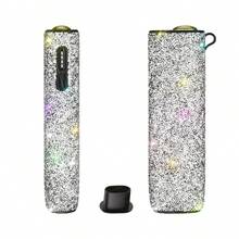 1 SET (1 buah Casing Pelindung + 1 buah Alat Pengganti) Multi-Warna 360° Full Rhinestone dengan Lubang Gantung Casing Pelindung Rokok Elektrik Portabel Anti Jatuh Soft Shell Dirancang Khusus Untuk IQOS ILUMA I ONE Baru, Dibuat Oleh Desainer Internasional Jack Pang Menggunakan Sekitar 8000 Rhinestone untuk Mencapai Efek Reflektif Lambertian Seluruh Bodi, Cocok Sebagai Hadiah untuk Ibu, Pacar Perempuan, Pacar Laki-laki, Kekasih atau untuk Liburan - Versi berlian - View 18