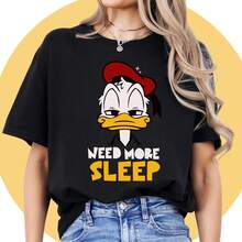 Women T-Shirts - 黑色 - 查看 2