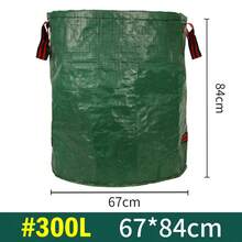 1pc Reusable Garden Waste Bag With Handle, Durable Garden Leaf Collection Bucket, Suitable For Garden Waste Cleanup, Plant Pruning And Maintenance, Outdoor Use - A - View 16