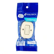 TRUPER KIT 2 PC-Surface-Mount Doorbell Switch, Volteck - White - View 2