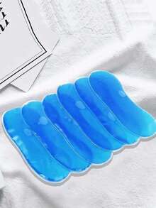 5pcs Ice Gel Packs, Ice Gel Bags, Ice Bag Liners, Ice Pads, Ice Gel, Suitable For Sleep, Ice Bags, Sleep Aid Tools, Sleep, Unique, Gel Ice Bags, Light-Blocking And Pressure-Free Comfort - Multiple Styles - View 2