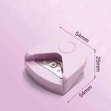 3-In-1 Corner Punch, Corner Trimmer, 4mm, 7mm, 10mm, Suitable For Paper Crafts, Laminated Board, Cardstock, DIY, Photo Cards, Card Making, Scrapbooking, Journals, Photo Paper And Business Card Making - Multicolor - View 14
