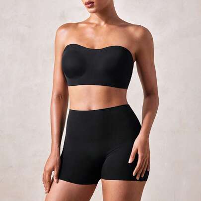 Veilyse Women's Strapless Minimalist Comfortable Bra