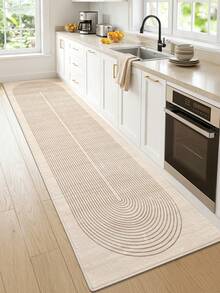 DAJIANG 1pc Thick Velvet Non-Slip Bottom Comfortable Floor Mat, Suitable For Entryway, Hallway, Kitchen, Machine Washable, Easy To Clean, Home Decor, Entryway Decor, Bathroom Decor, Kitchen Rug - Multicolor - View 6