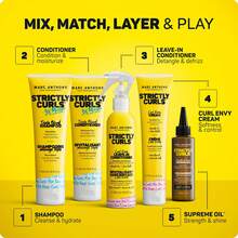 Strictly Curls Curl Envy Perfect Curl Cream, 6 Ounce Tube Curl Styling Cream Fights Frizz and Humidity - 1 ud. - Ver 7