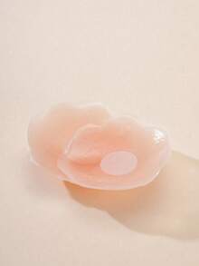 10pcs Women's Simple Silicone Nipple Covers, Flower Lift Invisible Bra Pads - Multicolor - View 6