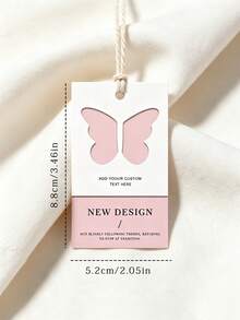 Custom Clothing Tags, Personalized Premium Price Tags, Modern Brand Identity, Hang Tags - Multicolor - View 8