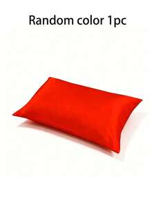 2pcs/1pc Luxurious Silky Soft Pillowcase - Breathable Skin -Friendy Cool Fel Solid Color With Envelope Closure- Machine Washable Bedding Washed Silk Pllowcase Sing Cushion Cover For Bedroom Decor Bedding Bed Accessories - Multicolor - View 28