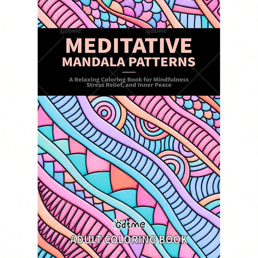 Buku Mewarnai Pola Mandala Meditatif untuk Dewasa, Berani & Menenangkan, Desain Besar yang Penuh Perhatian untuk Membantu Anda Bersantai, Termasuk Seni Mandala yang Menenangkan dan Pola Abstrak (Halaman Penghilang Stres), Sempurna untuk Latihan Mindfulness, Hadiah Luar Biasa untuk Perawatan Diri, Meningkatkan Kreativitas, Desain yang Indah