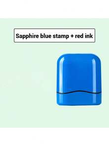 1pc Customized Name Signature Stamp, School Supplies, Personalized DIY Self-Inking Name Stamp For Signing, Waterproof Name Stamp For Clothing, Back To School - one-size - View 30