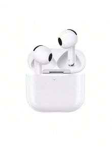 2026 New Air 4 White In Ear Headphones Wireless Bluetooth Earbuds For Android IOS With Ultra Long Battery Life High Fidelity Sound  Style Audifonos Bluetooh TWS Earbuds Ergonomic Design / Comfortable Fit Fitness / Yoga / Cycling - 白色 - 查看 3