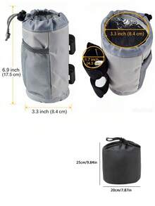 Tas Botol Air Portabel Bioyce, Tas Ponsel Sepeda Tahan Air & Hangat, Tas Penyimpanan Stang Sepeda Gunung Multifungsi - MultiWarna - View 11