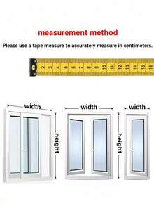 No-Drill Self-Adhesive Sun-Blocking Curtains For Bedroom And Balcony, Heat-Insulating Light-Blocking Window Blinds - Grey-edged Silver Cotton, Whole Piece - View 5