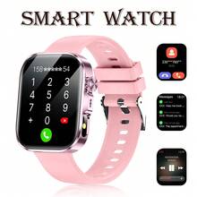 QAGSFLC SmartWatch 新款熱銷智慧手錶:中性矽膠錶帶,具通話/接聽、計步、卡路里計算、多種運動模式、遠端相機、音樂控制、鬧鐘提醒與訊息通知功能。180mAh 鋰電池多功能運動智慧手錶,適合送給情侶、長輩、朋友、同學等場合的禮物 - 查看 14
