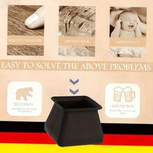 10/20pcs Large Thick Silicone Table & Chair Leg Pads, Non-Slip Furniture Floor Protectors, Suitable For All Floor Types, Effectively Prevent Scratches & Dents, Easy Installation - Multicolor - View 7