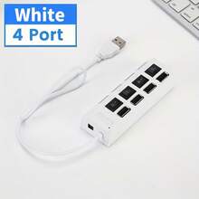 4/7 Port Multi-Port USB Hub Switch Power Strip Splitter For Computer Laptop USB Drive Hard Drive - View 3