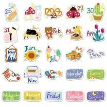 50pcs Summer Planner Doodle Stickers Ins Style Hand-Drawn Cold Drink & Floral Pattern Die-Cut Stickers DIY Planner Card Cup Notebook Luggage Decoration Stickers Back To School Essential Cute Stickers Halloween Back To School - Multicolor - View 8