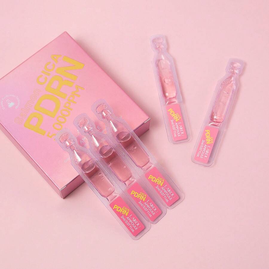 Salmon Centella PDRN Single-Use Ampoule Serum 2ml Independent Disposable Ampoule Essence Soothing Repairing Sensitive Skin Facial Care - Centella Asiatica - View 1