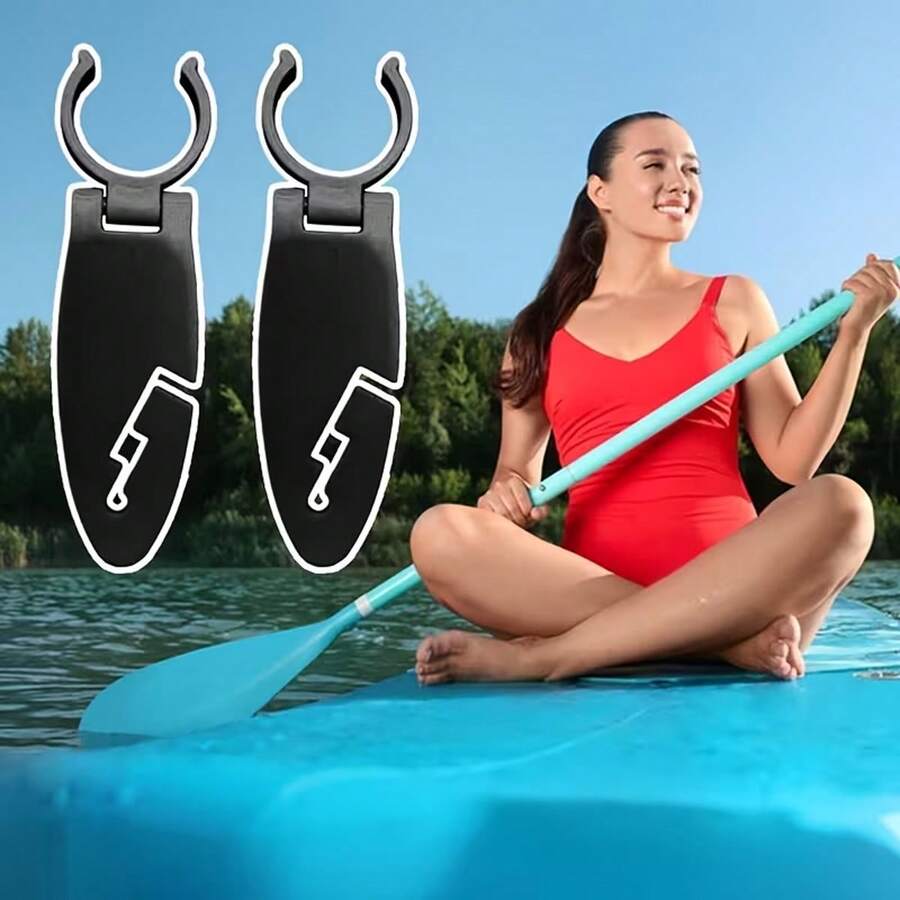Multifunctional Paddle Clip - Durable Ergonomic Design, Suitable For SUP Accessories, Fishing Rods And Water Bottles, Boats, Cars, Kayaks, Versatile For Three Scenarios - Multicolor - View 1