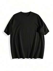 4-Pack Men's T-Shirts In Pure Cotton With Crew Neck And Print, Casual And Versatile, Ideal For Spring And Summer - 黑白紅 - 查看 2