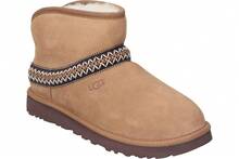 UGG أحذية بوت كاحل وجوارب نسائية - بني فاتح - مشاهدة 2