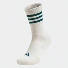 2 Pairs Adidas Unisex Solid Color Breathable Comfortable Mid-Calf Socks, Sportswear Light Ankle Socks, Antibacterial Odor-Resistant Athletic Socks - Crew Socks - View 3