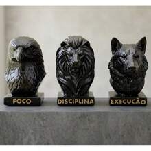 DECORAÇÃO ELEGANTE  MOTIVAÇÃO SALA,QUARTO,ESCRITORIO DE LUXO - 3pcs - Visão 13