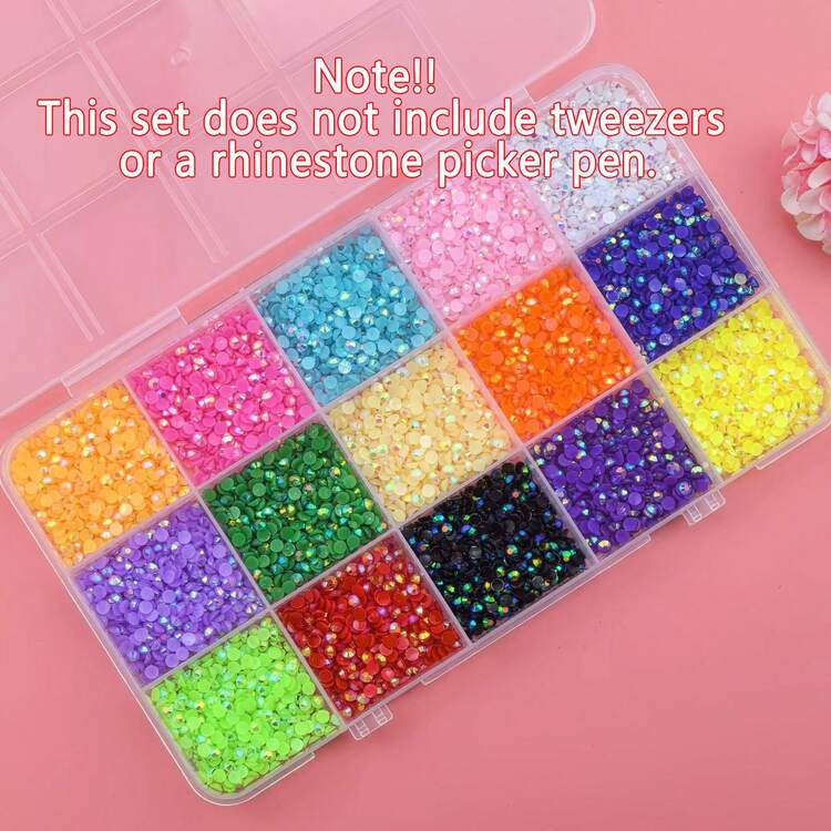 DIY Full Crystal Art Decoration Kit, Handcraft Accessories Set, Multi‑Style Animal & Pattern Design Supplies, For Painting, Bag, Hat, Tumbler, Shoes & Home Decor Making - Multicolor - View 13